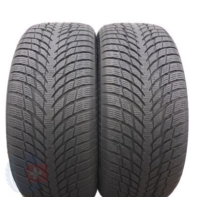 225 45 18 2x NOKIAN 225/45 R18 95V XL WR Snowproof P Winterreifen 2020 7,3mm Wie Neu