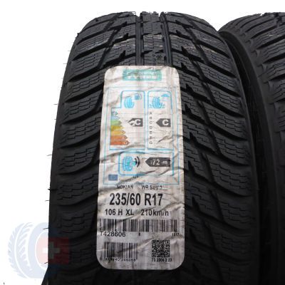 2. 235 60 17 4x NOKIAN 235/60 R17 106H XL WR SUV 3 Winterreifen 2015 Ungebraucht