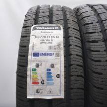 2.  205 70 15C 2x BARUM 205/70 R15C 106/104R Snovanis 3 Winterreifen 2022 Ungebraucht  