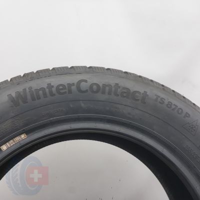 6.  205 60 16 4x CONTINENTAL 205/60 R16 92H WinterContact TS 870P Winterreifen 2022 Ungebraucht   