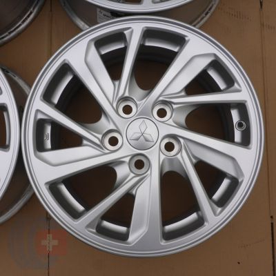 2. 4 x Alufelgen 16 MITSUBISHI 5x114,3 6,5J Et38 Original Eclipse Cross 