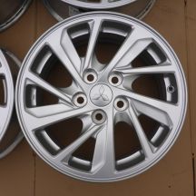 2. 4 x Alufelgen 16 MITSUBISHI 5x114,3 6,5J Et38 Original Eclipse Cross 