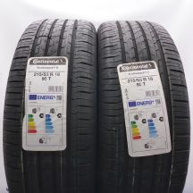 5. 215 55 18 4x CONTINENTAL 215/55 R18 95T EcoContact6 Sommerreifen 2023 VOLL