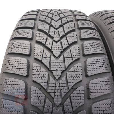 2. 215 55 18 2x DUNLOP 215/55 R18 95H SP Winter Sport 4D M0Ext RunFlat Winterreifen 2017/19 7-7,3mm