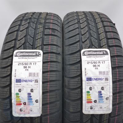 4.  215 60 17 4x CONTINENTAL 215/60 R17 96H 4x4 WinterContact Winterreifen 2021 