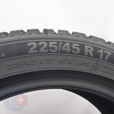 6. 225 45 17 4x SEMPERIT 225/45 R17 91H Speed-Grip 5 Winterreifen 2025 8,5mm
