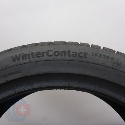 6. 245 40 18 2x CONTINENTAL 245/40 R18 97V WinterContact TS 870 P Winterreifen 2022 VOLL WIE NEU 