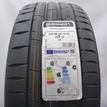 245 45 19 1x CONTINENTAL 245/45 ZR19 102Y XL SportContact 7 Sommerreifen 2024 VOLL WIE NEU 