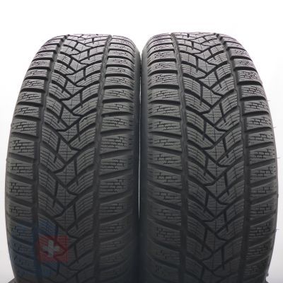 4.  215 60 16 4x DUNLOP  215/60 R16 95H WinterSport 5 Winterreifen 2015 9-8,8-8,2mm