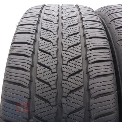 2. 225 55 17C 4x CONTINENTAL 225/55 R17C 109/107T VanContact Winter Winterreifen 2022/23 6,5-7,5mm