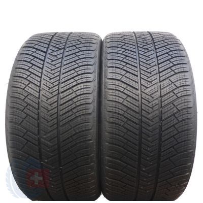 2 x MICHELIN 265/40 R19 98V Pilot Alpin PA4 NO Winterreifen 2017 VOLL Wie Neu