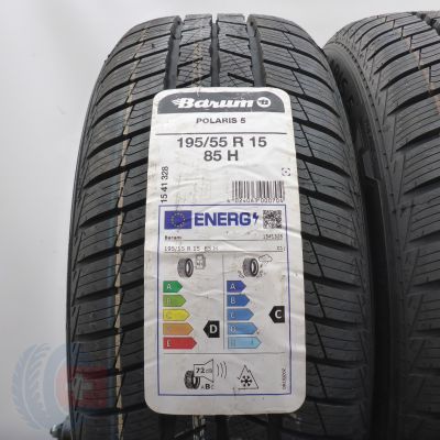 2. 195 55 15 2x BARUM 195/55 R15 85H Polaris 5 Winterreifen 2023 Ungebraucht  