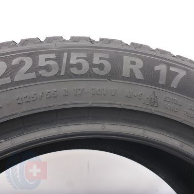 7. 225 55 17 2x SEMPERIT 225/55 R17 101V XL Speed-Grip 5 Winterreifen 2024 9-8,8mm WIE NEU 