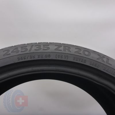 4. 245 35 20 2x CONTINENTAL 245/35 R20 95Y XL RunFlat SportContact 6 Sommerreifen 2022 6mm
