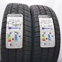 4. 195 65 16C 4x CONTINENTAL195/65 R16C 104/102T VanContact Winter Winterreifen 2022 Ungebraucht  