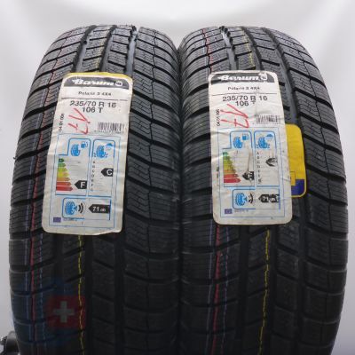 4. 235 70 16 4x BARUM 235/70 R16 106T Polaris 3 4x4 Winterreifen 2017 Ungebraucht   