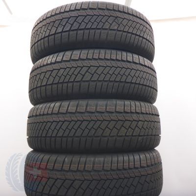 235 60 18 4x CONTINENTAL 235/60 R18 103V NO ContiWinterContact TS830P SUV Winterreifen 2023 WIE NEU VOLL