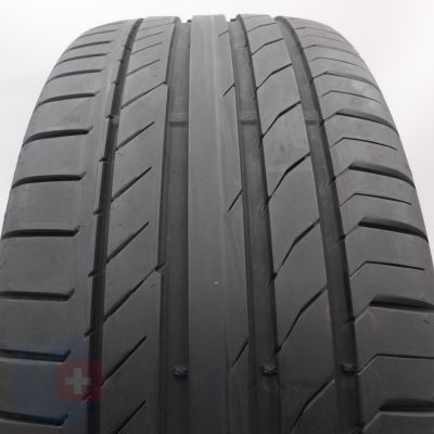  245 45 19 1x CONTINENTAL 245/45 R19 98W ContiSportContact 5 Sommerreifen 2017 6,5mm