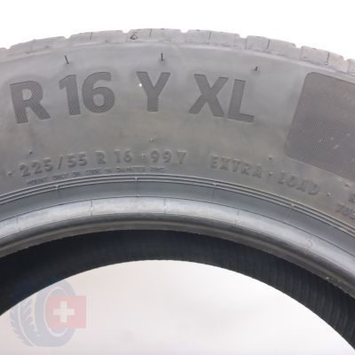 6. 225 55 16 2x CONTINENTAL 225/55 R16 99Y XL EcoContact 6 Sommerreifen 2023 VOLL WIE NEU   6. 225 55 16 2x CONTINENTAL 225/55 R16 99Y XL EcoContact 6 Sommerreifen 2023 VOLL WIE NEU