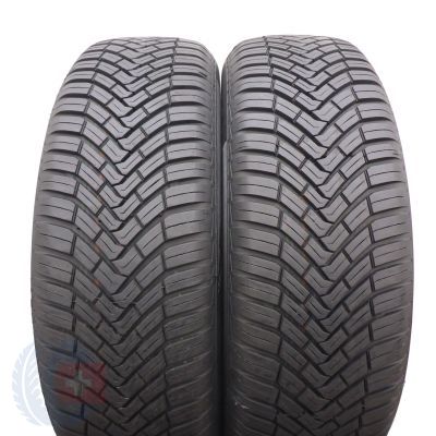 185 65 15 2x CONTINENTAL 185/65 R15 92T XL AllSeasonContact Ganzjahresreifen 7mm 2023