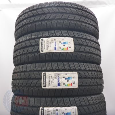 225 75 16C 4x CONTINENTAL 225/75 R16C 116/114R VanContact Winter Winterreifen 2022 VOLL 225 75 16C 4x CONTINENTAL 225/75 R16C 116/114R VanContact Winter Winterreifen 2022 VOLL