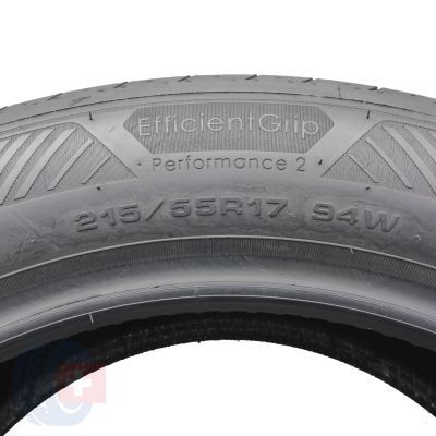 4. 215 55 17 2x GOODYEAR 215/55 R17 94W EfficientGrip Performance 2 Seal Sommerreifen 2024 6mm