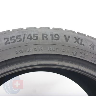 4. 255 45 19 2x CONTINENTAL 255/45 R19 104V XL WinterContact TS870P Winterreifen 2024 7,8mm