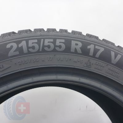 6. 215 55 17 4x SEMPERIT 215/55 R17 98V XL Speed-Grip 5 Winterreifen 2024/25 8mm WIE NEU