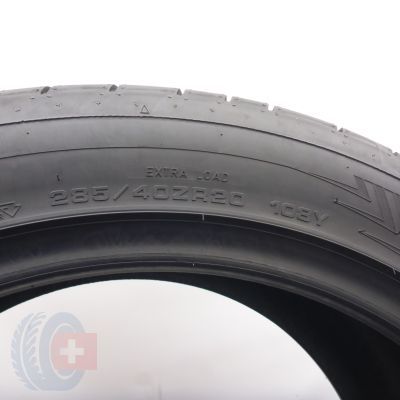 7. 285 40 20 1x DUNLOP 285/40 R20 108Y XL Sport Maxx RT2 M0 Sommerreifen  2021 6mm