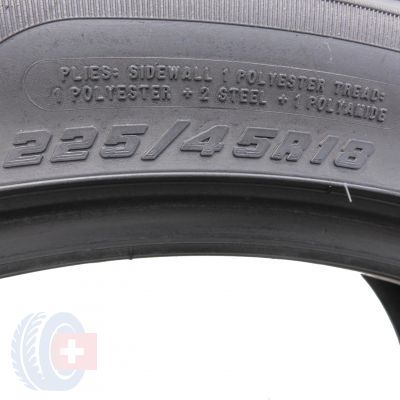 6. 2 x GOODYEAR 225/45 R18 95Y 5.3mm Eagle F1 Asymetric 2 Sommerreifen DOT15