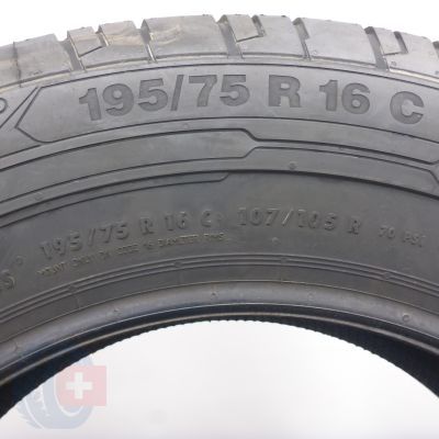 7.  195 75 16C 4x CONTINENTAL 195/75 R16C 107/105R ContiVanContact 200 Sommerreifen 2021/22 VOLL 