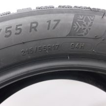 5. 215 55 17 2x MICHELIN 215/55 R17 94H Alpin6 Winterreifen 2022 WIE NEU 7,5mm