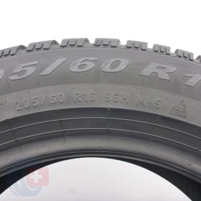 5. 205 60 16 2x PIRELLI 205/60 R16 96H XL Winter 2 Cinturato Winterreifen 2023 7-7,2mm
