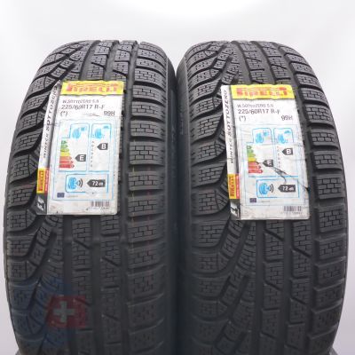 4. 225/60 R17 4x PIRELLI 99H Sottozero Winter 210 serieII RFT BMW Winterreifen 2016 VOLL