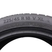 5. 2 x CONTINENTAL 225/45 R18 95V XL WinterContact TS870P Winterreifen 2021 WIE NEU 7,2-7,5mm