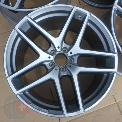 4. 4 x Alufelgen 21 MERCEDES 5x112 Et52,5/38 10/11J Original AMG RDKS