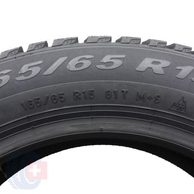 6. 165 65 15 2 x PIRELLI 165/55 R15 81T Winter Cinturato Winterreifen 2018 VOLL WIE NEU