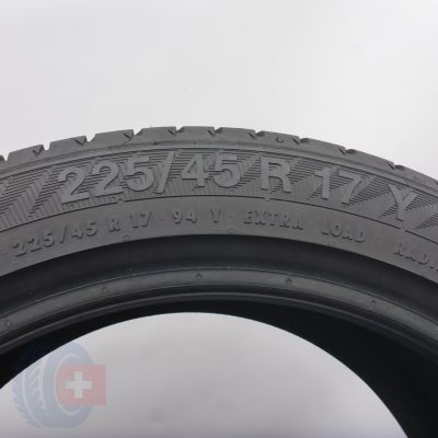 6. 225 45 17 2x GISLAVED 225/45 R17 94Y XL Ultra Speed 2 Sommerreifen 8,5mm WIE NEU 
