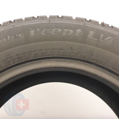 5. 215 65 16C 2x HANKOOK 215/65 R16C 109/107T Winter I Cept LV Winterreifen 2021 8,6-9mm