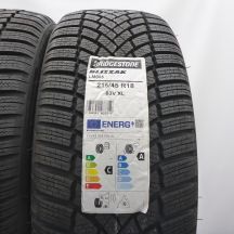 2.  215 45 18 2x BRIDGESTONE 215/45 R18 93V XL Blizzak LM005 Winterreifen 2022 Ungebraucht  