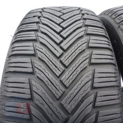 3. 205 55 16 2x MICHELIN 205/55 R16 91T Alpin 6 Winterreifen 2019, 2023 6,8-7,5mm