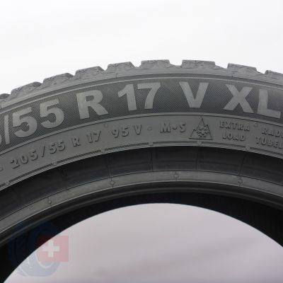 6. 205 55 17 2x SEMPERIT 205/55 R17 95V XL Speed-Grip5 Winterreifen 2024 WIE NEU 8,6mm