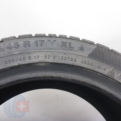 7. 235 45 17 2x CONTINENTAL 235/45 R17 97V XL WinterContact TS 850 P Winterreifen 2022 Ungebraucht     