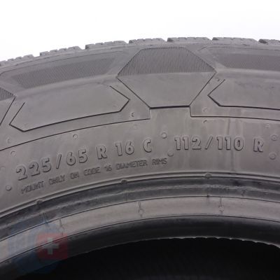 5. 225 65 16C 2x CONTINENTAL 225/65 R16C 112/110R VanContact Winter Winterreifen 2022 8-8,2mm