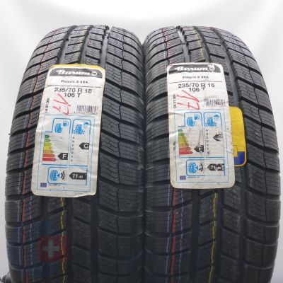 3. 235 70 16 4x BARUM 235/70 R16 106T Polaris 3 4x4 Winterreifen 2017 Ungebraucht   
