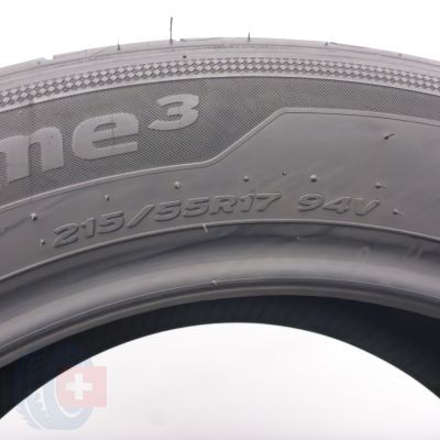 4. 215 55 17 2x HANKOOK 215/55 R17 94V Seal Ventus Prime3 Sommerreifen 2025 5,2-6,2mm