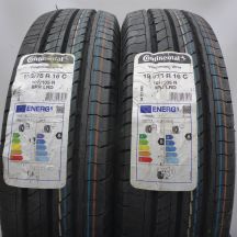 4. 195 75 16C 4x CONTINENTAL 195/75 R16C 107/105R VanContact Ultra Sommerreifen 2023 VOLL