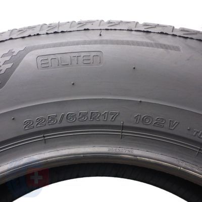 6. 225 65 17 4x BRIDGESTONE 225/65 R17 102V Turanza Eco Sommerreifen 2022 6mm