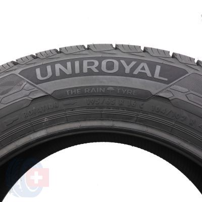 4. 195 65 16C 2x UNIROYAL 195/65 R16C 104/102R Snow Max 3 Winterreifen 2021 VOLL WIE NEU