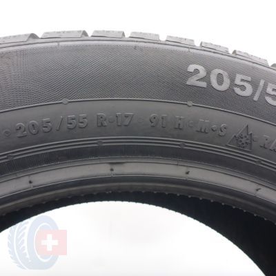 6. 205 55 17 1x CONTINENTAL 205/55 R17 91H ContiWinterContact TS 830 P RFT BMW Winterreifen 2017 Ungebraucht   